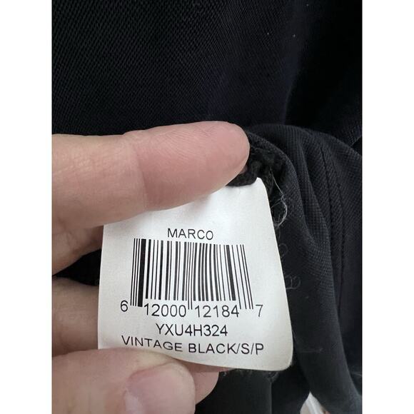 BCBGMAXAZRIA WOMEN Cardigan SHAWL COLLAR OPEN JACKET BLACK Sz Small - Picture 4 of 7